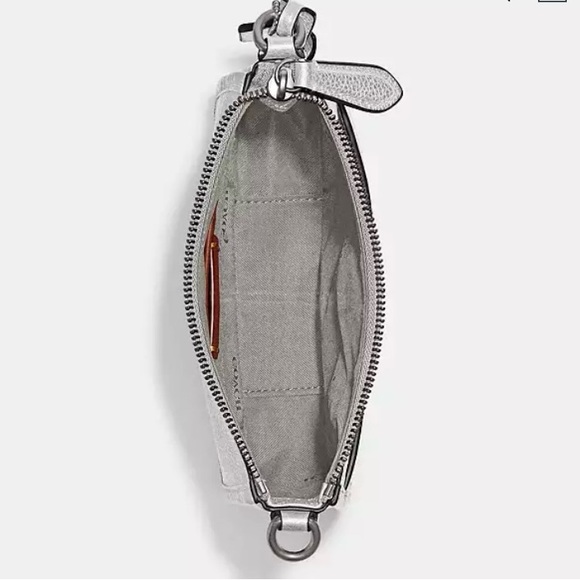 Coach Chaise Silver Crossbody NWOT. - Picture 2 of 11
